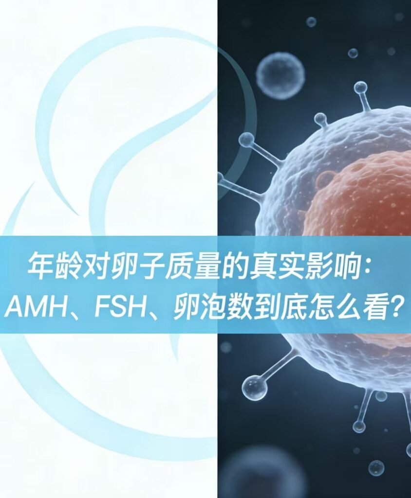 《年龄对卵子质量的真实影响：AMH、FSH、卵泡数到底怎么看？》