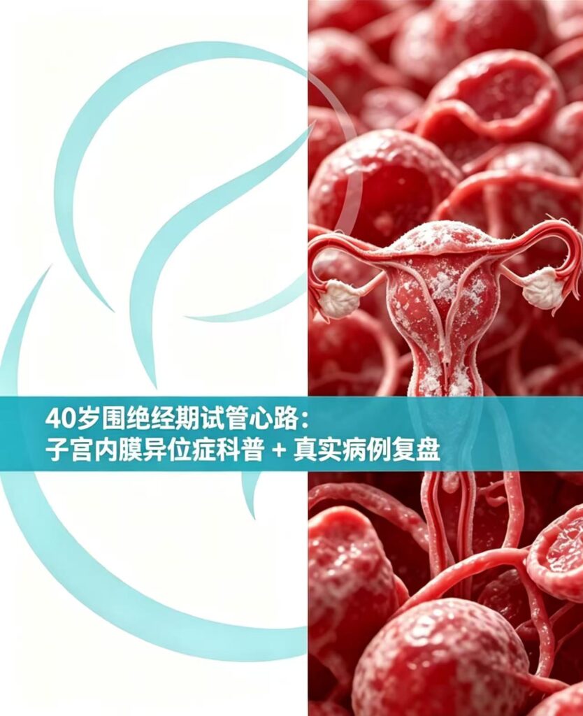 《40 岁围绝经期试管心路：子宫内膜异位症科普 + 真实病例复盘》