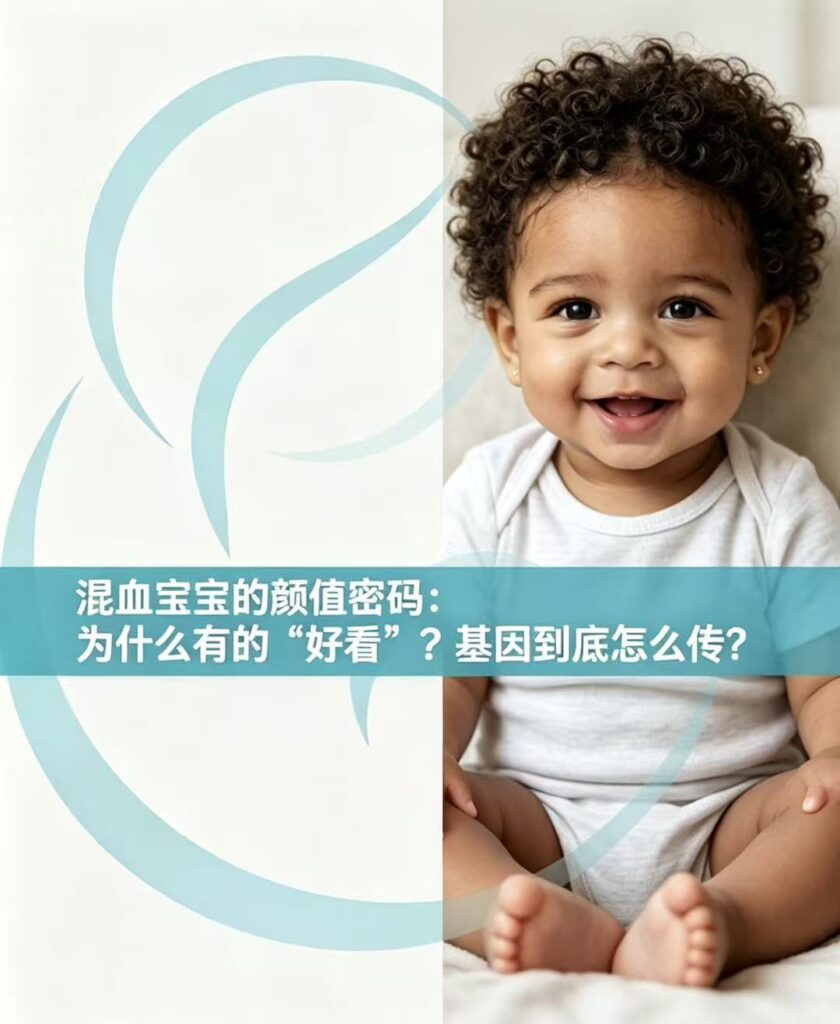 《混血宝宝的颜值密码：为什么有的“不好看”？基因到底怎么传？》