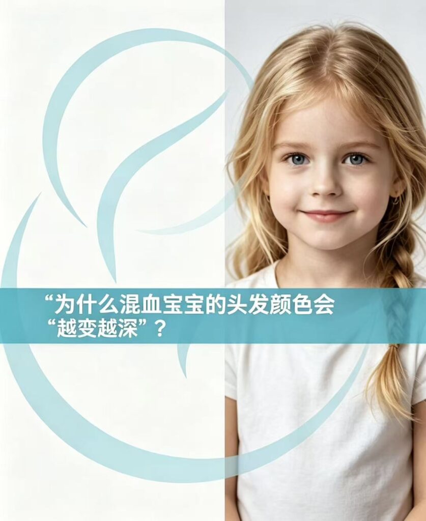 《为什么混血宝宝的头发颜色会“越变越深”？》