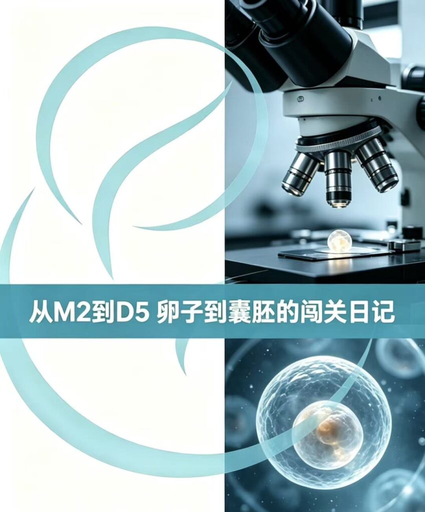 《从M2到D5：卵子到囊胚的闯关日记》